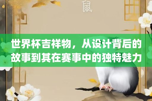 世界杯吉祥物，从设计背后的故事到其在赛事中的独特魅力