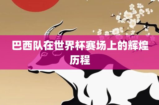 巴西队在世界杯赛场上的辉煌历程