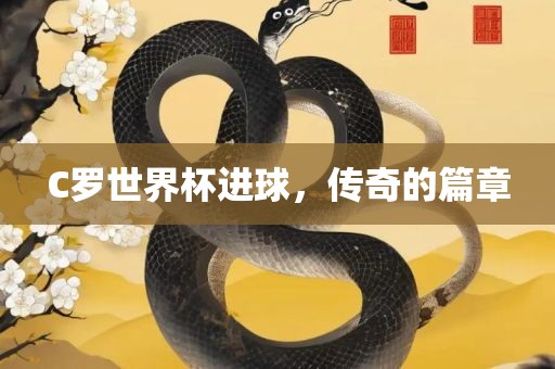 C罗世界杯进球，传奇的篇章