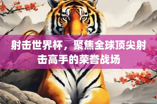 射击世界杯，聚焦全球顶尖射击高手的荣誉战场