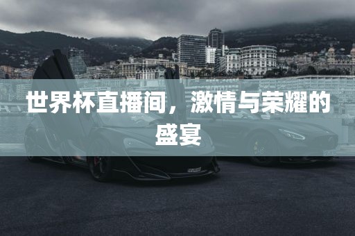 世界杯直播间，激情与荣耀的盛宴吉安市靖泰电力工程有限公司