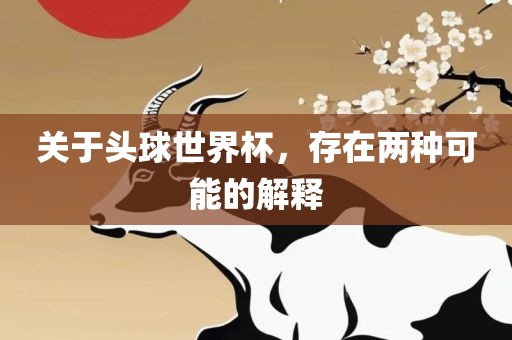 关于头球世界杯，存在两种可能的解释