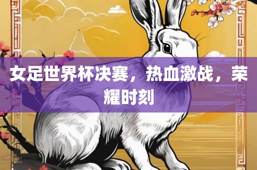 女足世界杯决赛，热血激战，荣耀时刻