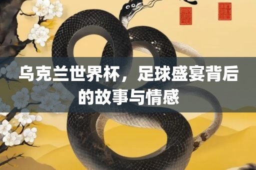 乌克兰世界杯，足球盛宴背后的故事与情感