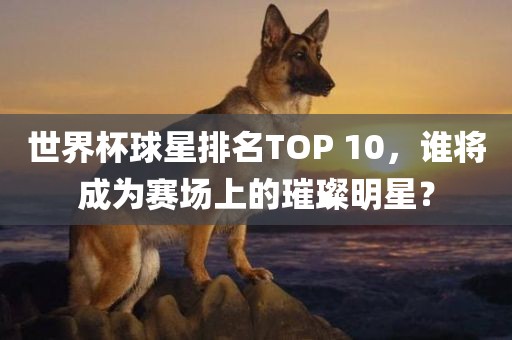 世界杯球星排名TOP 10，谁将成为赛场上的璀璨明星？
