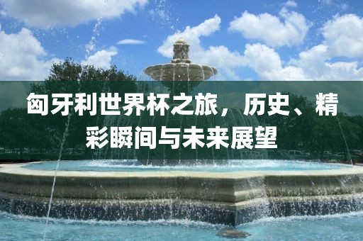 匈牙利世界杯之旅，历史、精彩瞬间与未来展望