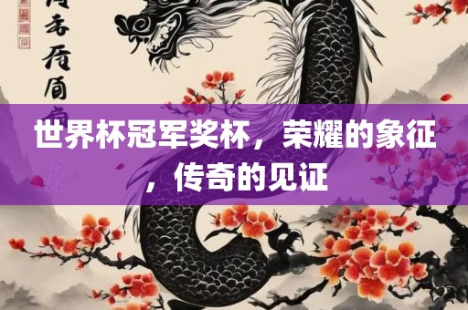 世界杯冠军奖杯，荣耀的象征，传奇的见证