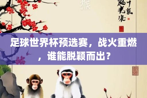 足球世界杯预选赛，战火重燃，谁能脱颖而出？