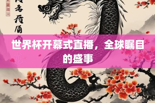 世界杯开幕式直播，全球瞩目的盛事吉安市靖泰电力工程有限公司