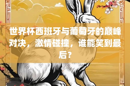 世界杯西班牙与葡萄牙的巅峰对决，激情碰撞，谁能笑到最后？
