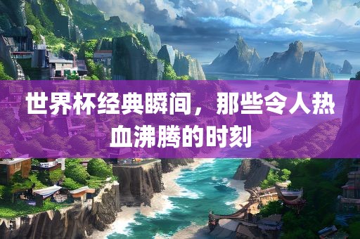 世界杯经典瞬间，那些令人热血沸腾的时刻