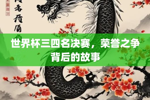 世界杯三四名决赛，荣誉之争背后的故事