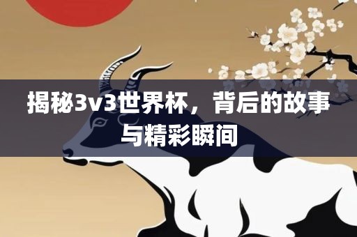 揭秘3v3世界杯，背后的故事与精彩瞬间