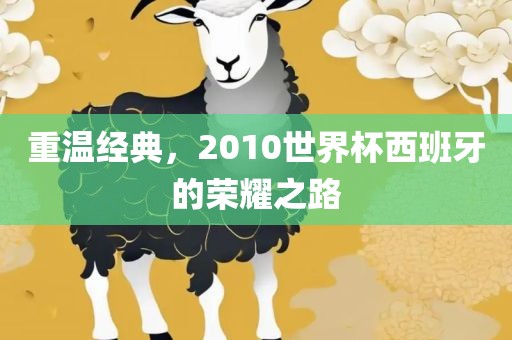 重温经典，2010世界杯西班牙的荣耀之路