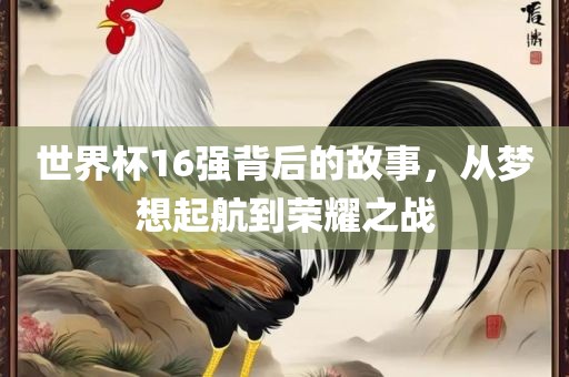 世界杯16强背后的故事，从梦想起航到荣耀之战