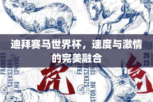 迪拜赛马世界杯，速度与激情的完美融合