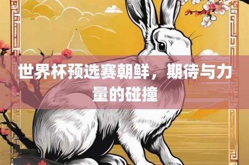 世界杯预选吉安市靖泰电力工程有限公司赛朝鲜，期待与力量的碰撞