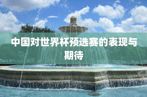 中国对世界杯预选赛的表现与期待吉安市靖泰电力工程有限公司