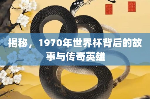 揭秘，1970年世界杯背后的故事与传奇英雄