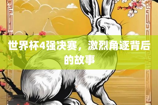 世界吉安市靖泰电力工程有限公司杯4强决赛，激烈角逐背后的故事