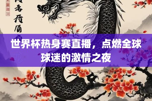 世界杯热身赛直播，点燃全球球迷的激情之夜吉安市靖泰电力工程有限公司