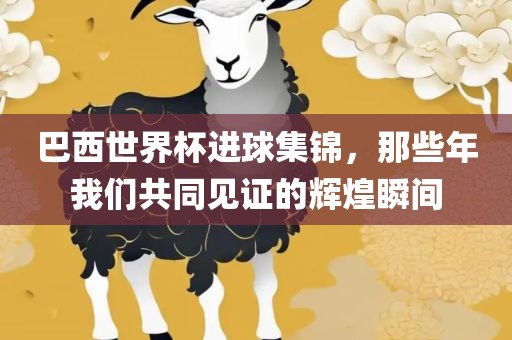 巴西世界杯进球集锦，那些年我们共同见证的辉煌瞬间