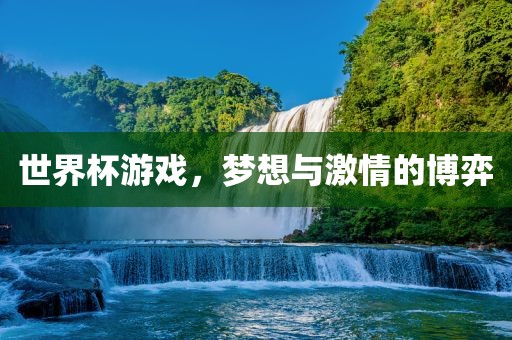 世界杯游戏，梦想与激情的博弈