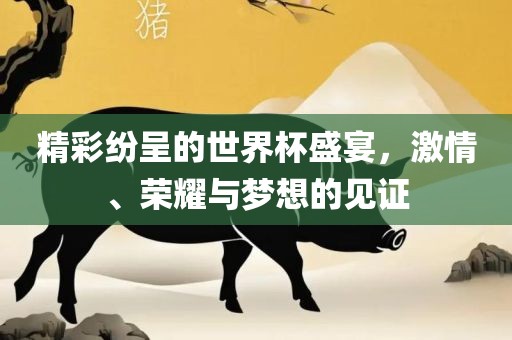 精彩纷呈的世界杯盛宴，激情、荣耀与梦想的见证
