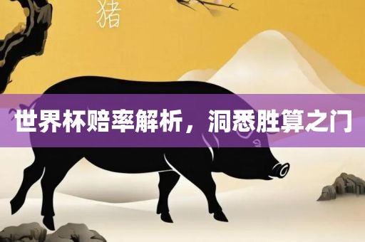 世界杯赔率解析，洞悉胜算之门吉安市靖泰电力工程有限公司