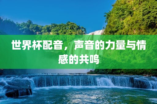世界杯配音，声音的力量与情感的共鸣吉安市靖泰电力工程有限公司