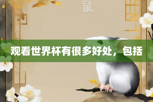 观吉安市靖泰电力工程有限公司看世界杯有很多好处，包括