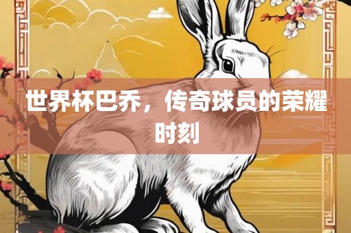世界杯巴乔，传奇球员的荣耀时刻