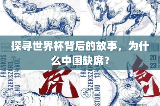 探寻世界杯背后的故事，为什么中国缺席？