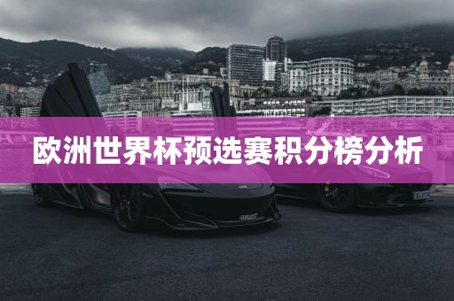 欧洲世界杯预选赛积分榜分析