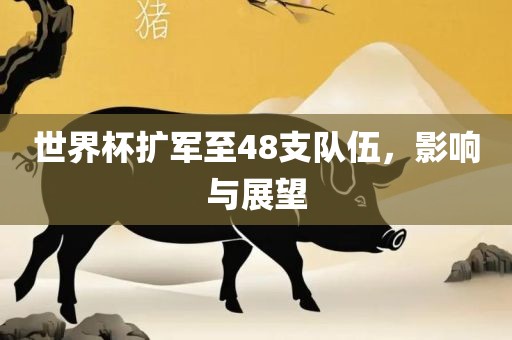 世界杯扩军至48支队伍，影响与展望