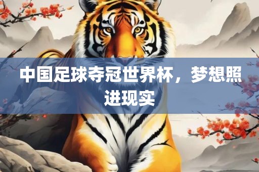 中国足球夺冠世界杯，梦想照进现实