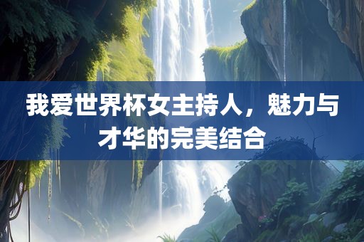 我爱世界杯女主持人，魅力与才华的完美结合