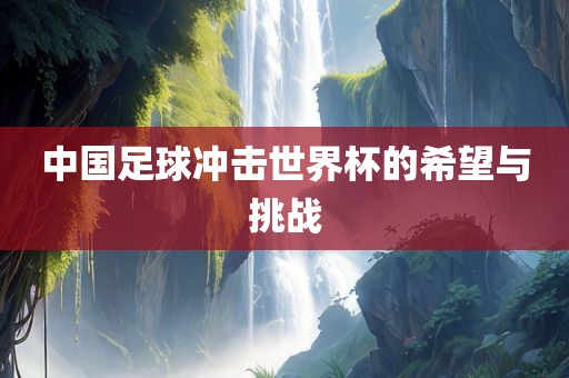 中国足球冲击世界杯的希望与挑战