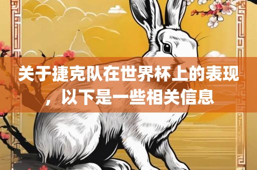 关于捷克队在世界杯上的表现，以下是一些相关信息