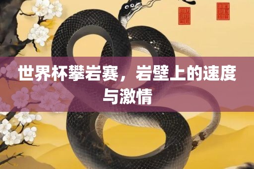 世界杯攀岩赛，岩壁上的速度与激情吉安市靖泰电力工程有限公司