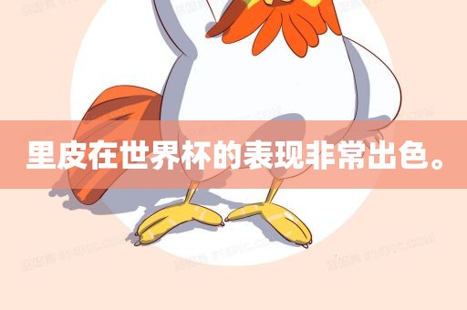 里皮在世界杯的表现非常出色。吉安市靖泰电力工程有限公司