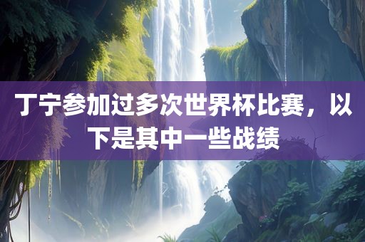 丁宁参加过多次世界杯比赛，以下是其中一些战绩吉安市靖泰电力工程有限公司