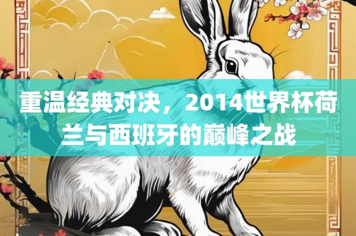 重温经典对决，2014世界吉安市靖泰电力工程有限公司杯荷兰与西班牙的巅峰之战