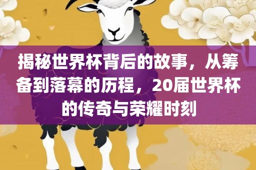 揭秘世界杯背后的故事，从筹备到落幕的历程，20届吉安市靖泰电力工程有限公司世界杯的传奇与荣耀时刻