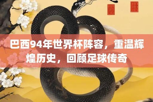 巴西94年世界杯阵容，重温辉煌历史，回顾足球传奇吉安市靖泰电力工程有限公司
