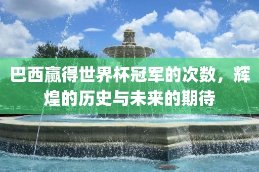 巴西赢得世界杯冠军的次数，辉煌的历史与未来的期待吉安市靖泰电力工程有限公司