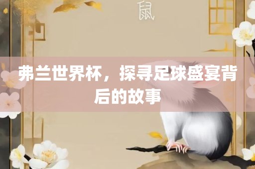 弗兰世界杯，探寻足球盛宴背后的故事吉安市靖泰电力工程有限公司