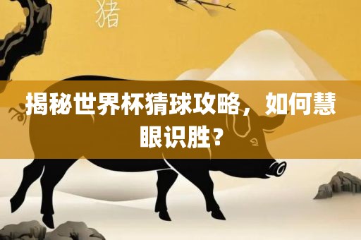 揭秘世界杯猜球攻略，如何慧眼识胜？吉安市靖泰电力工程有限公司