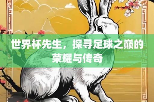 世界杯先生，探寻足球之巅的荣耀与传奇吉安市靖泰电力工程有限公司