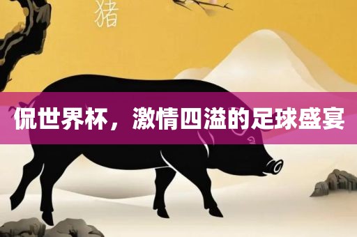 侃世界杯，激情四溢的足球盛宴
